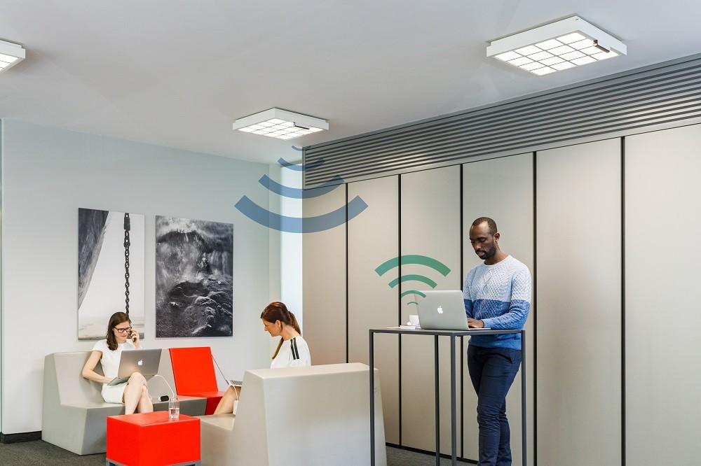 Lâmpada que libera Internet pela luz